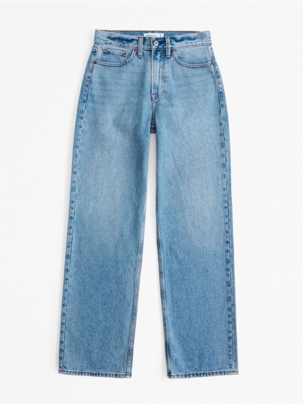 Abercrombie & Fitch Classic Light Blue Straight-Leg Jeans